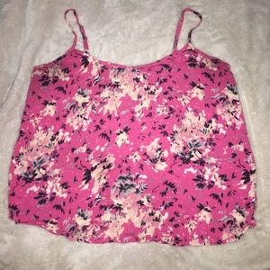 Old Navy Pink floral top